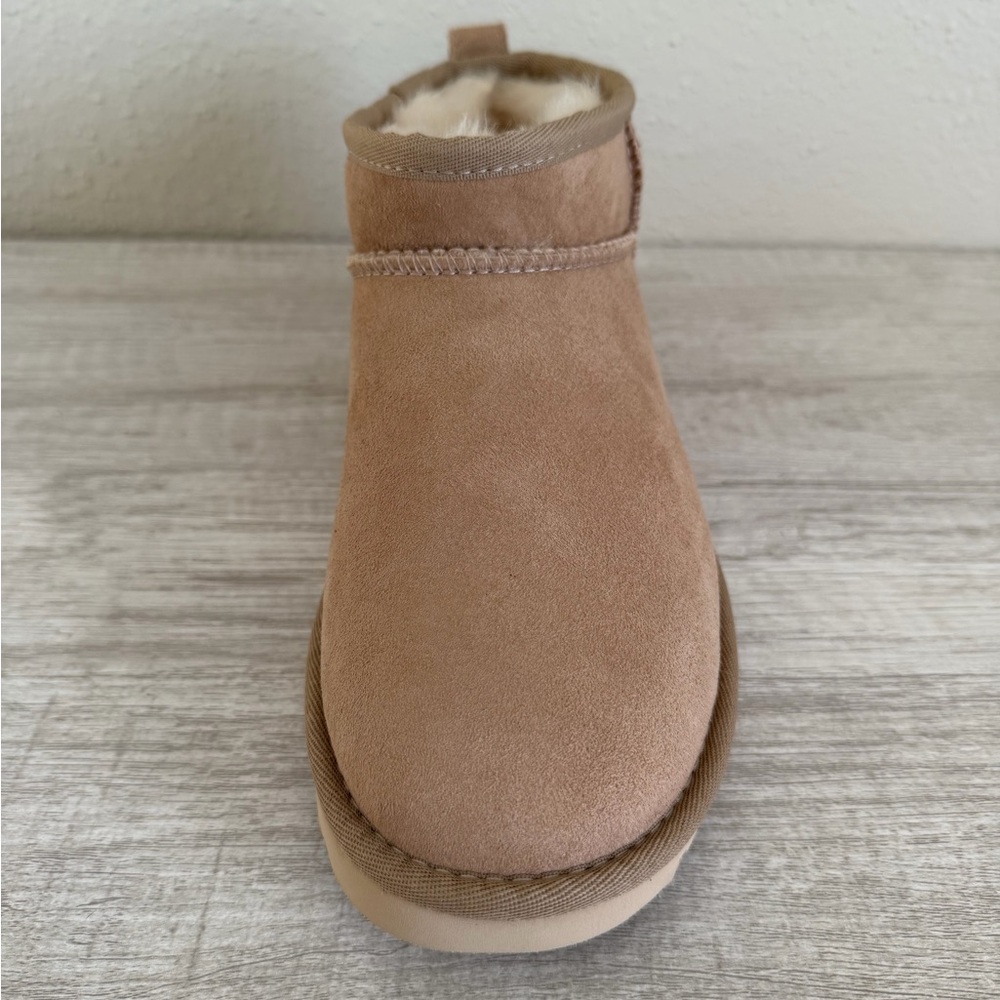 Authentic UGG Classic Ultra Mini 1116109 Women's Fashion Boots Sand Size 7 - Picture 10 of 16